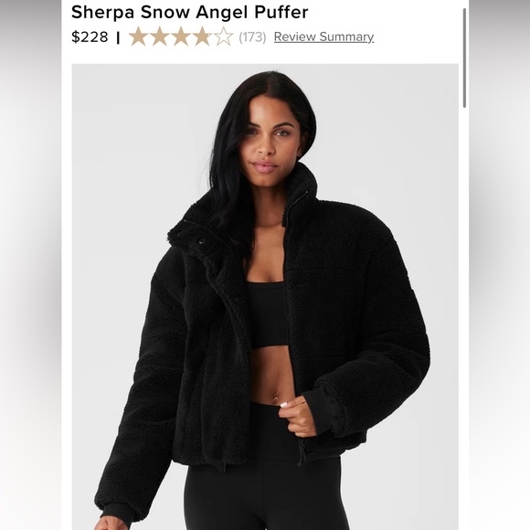 ALO Yoga Jackets & Blazers - ALO Sherpa Snow Angel Puffer ✨